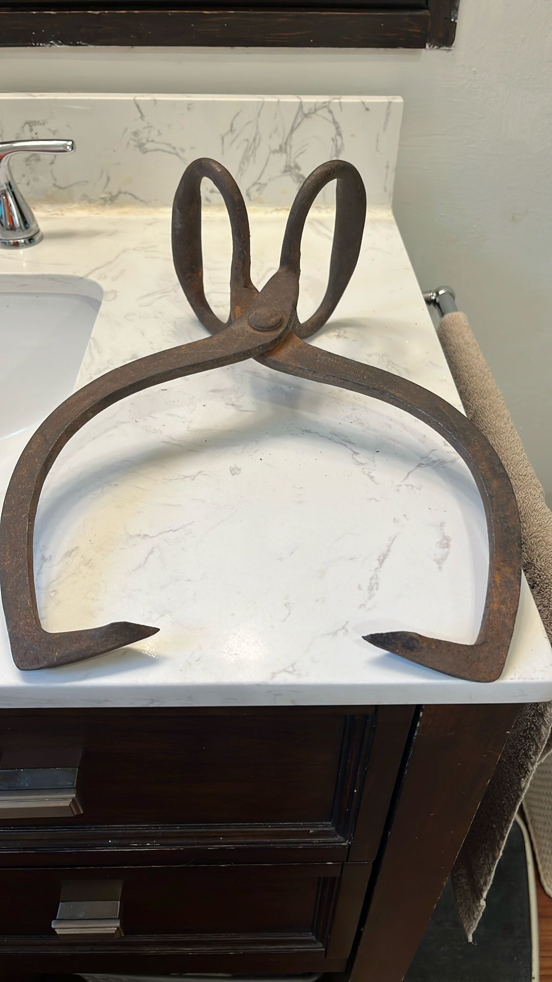 J. G. Bodenstein Block Ice Tongs