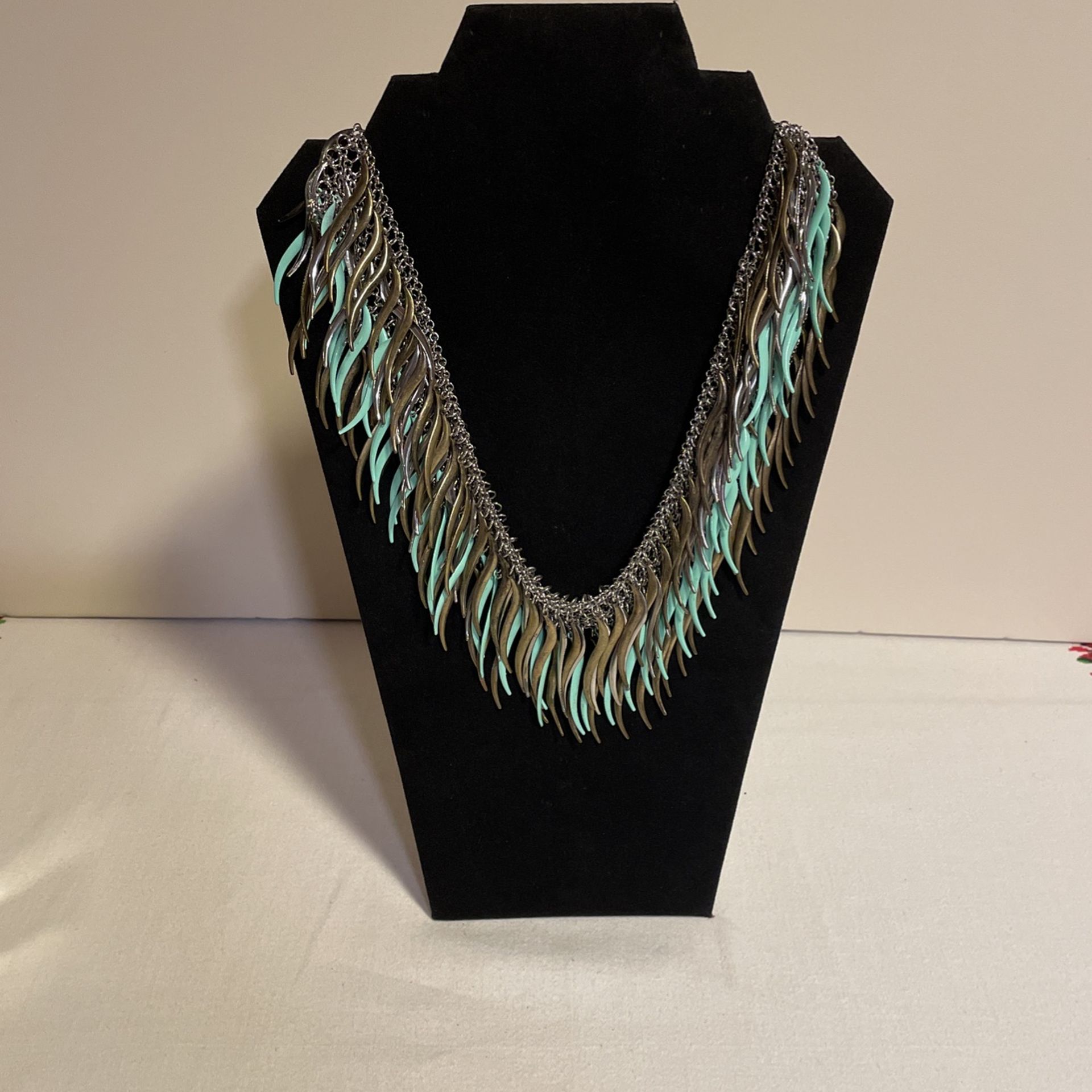 Funky Fringe Necklace