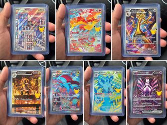 Pokémon 30th Anniversary Illustration Rare Card Lot of 7