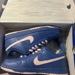Nike Dunk Lows Varsity Blue/Pink Ice 