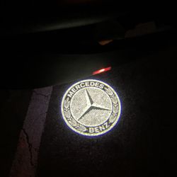 Mercedes Benz 3D Shadow Lights For Cars 2015-2019