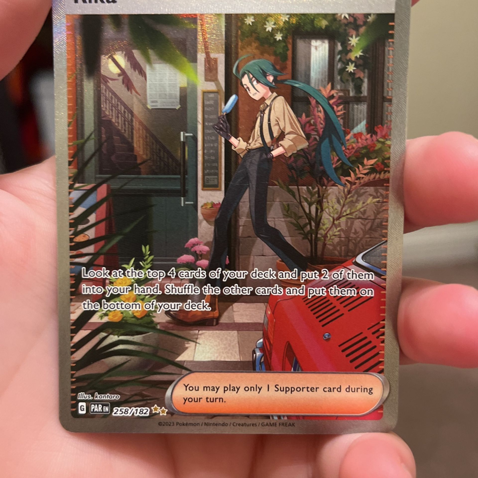 Sir Rika Pokemon Card