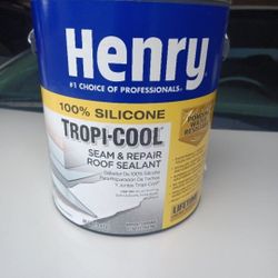 (4) "HENRY" 100% Silicone Tropi-Cool Sean & Roof Repair
