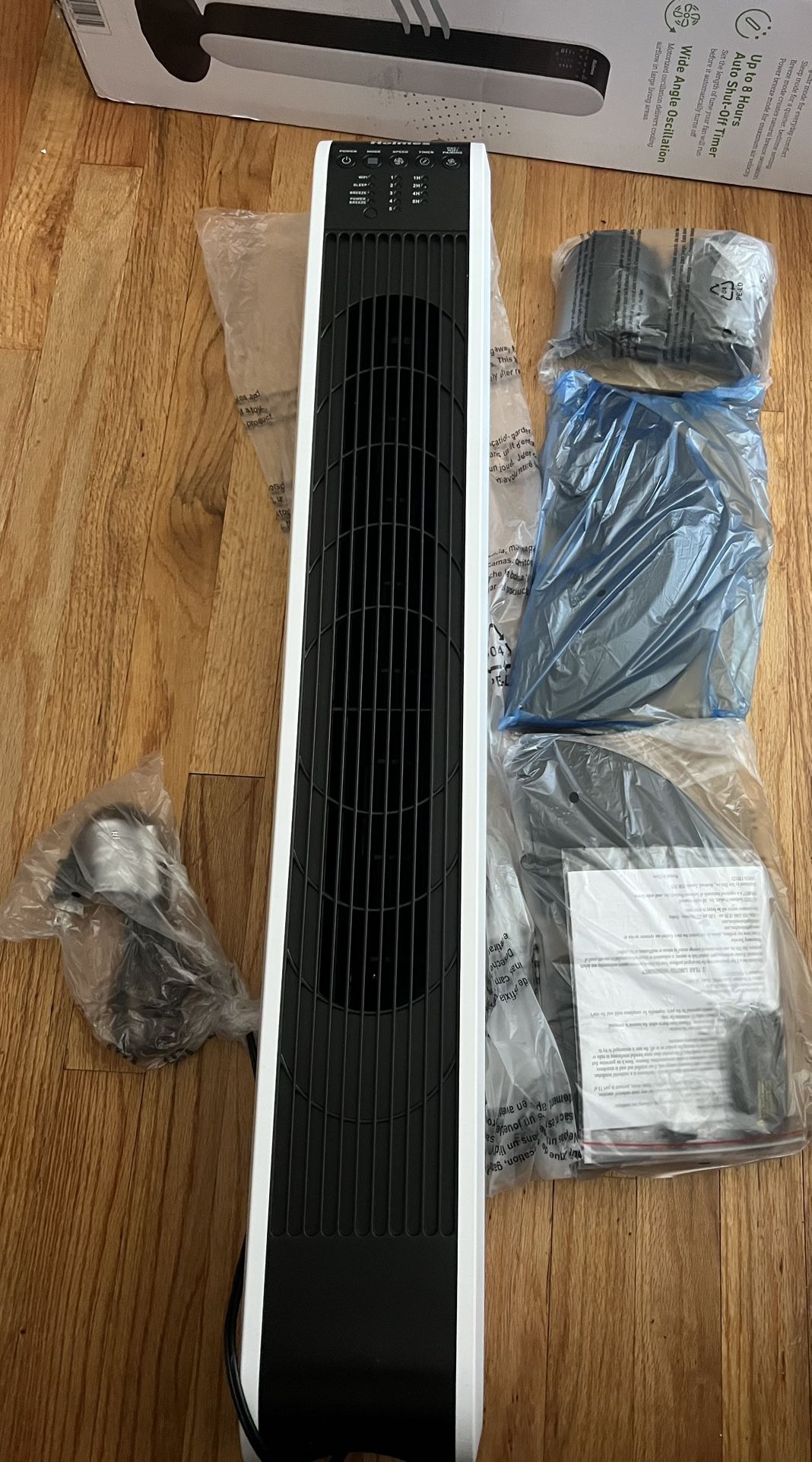 HOLMES 40” DIGITAL SMART TOWER FAN WITH REMOTE