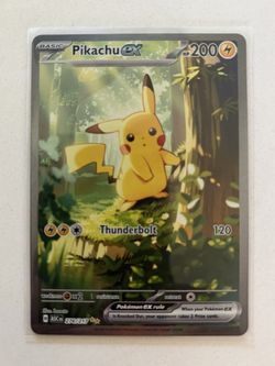 Ascended Hero’s Pikachu Pokemon Card