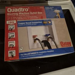 Quattro Washing Machine Outlet Box