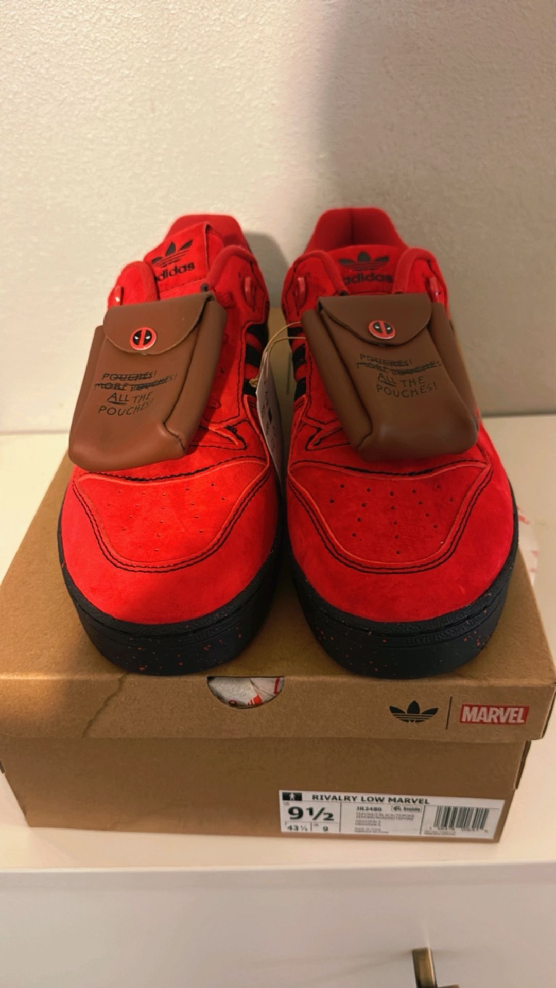 Adidas Marvel x Rivalry 86 Low Mens 'Deadpool