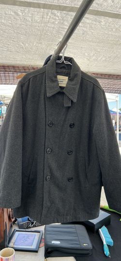 Old Navy Men's Wool Blend Pea Coat Large