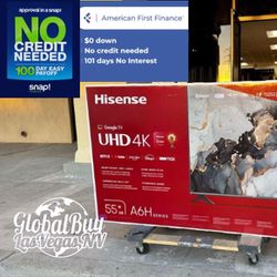 Hisense 55 Inch Tv 4K Smart LED 