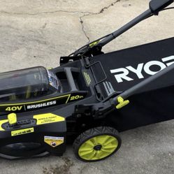 Ryobi 40 volt Self Propelled Lawn Mower