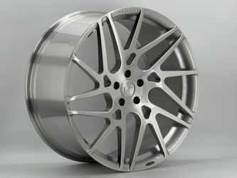 22" FORGIATO  FORGED  WHEELS STYLE TWISTED MAGLIA 2  22x9 ET 28 / 22X10.5 ET 38 ALL BRUSHED Finish     5 lug  5X112  #189