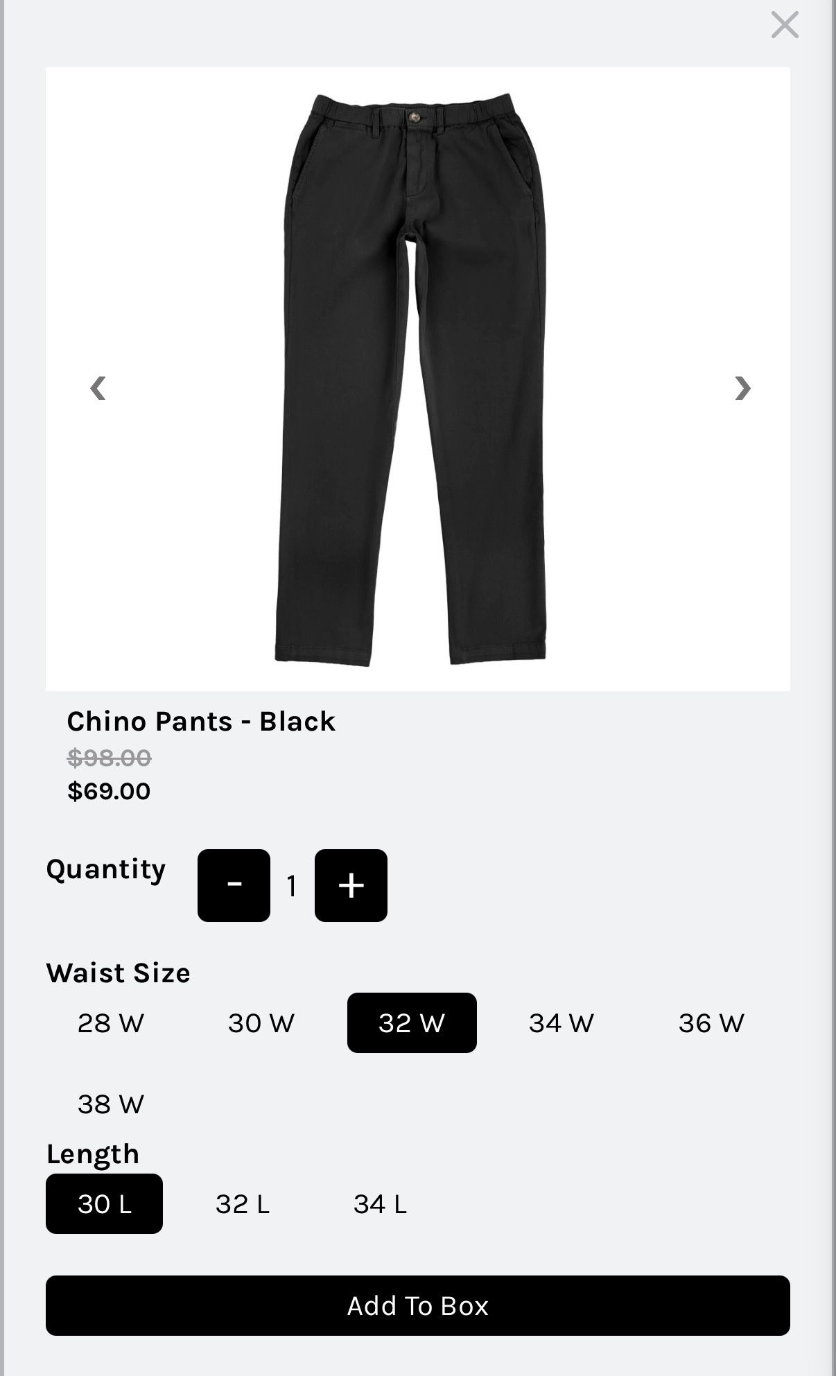 COVE USA Chino Pants Brand New