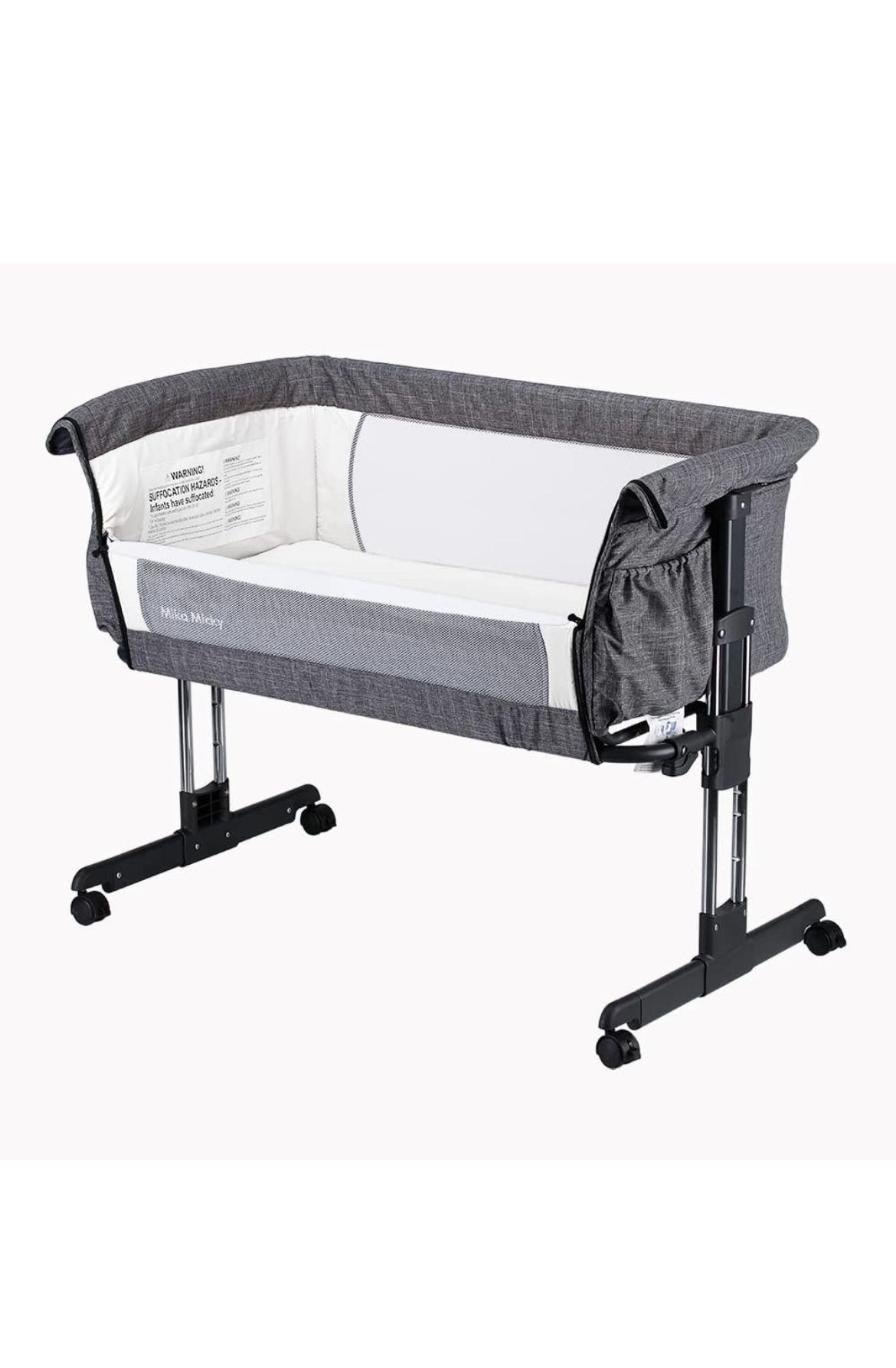 Mika Miky Baby Bassinet Bedside Sleeper 