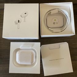 Airpod Pros 2nd Generation With MagSafe Charging Case (USB-C), White