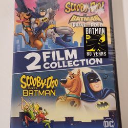 Scooby-Doo & Batman 2 Film Collection Dvd