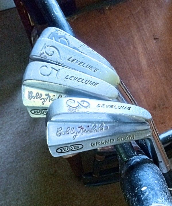 VTG H&B Four Bobby Nichols Grand Slam #3, 5, 6, 9 Irons