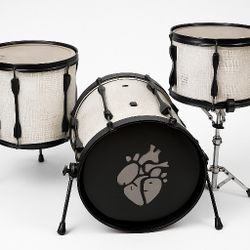 🎵 Tama Rockstar Drum Set – Custom White Alligator Wrap – $150