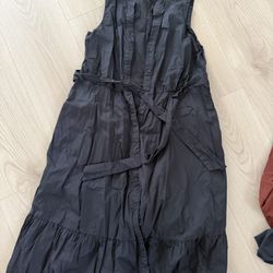 Black Button Up Dress XL