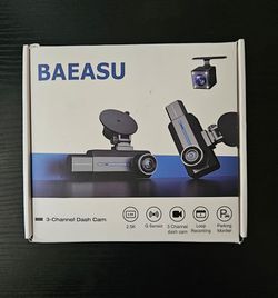 BAEASU 3 Channel Dash Cam