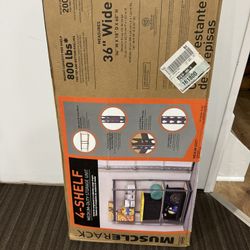 36” Wide Shelf. Brand New 