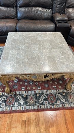 Marble table