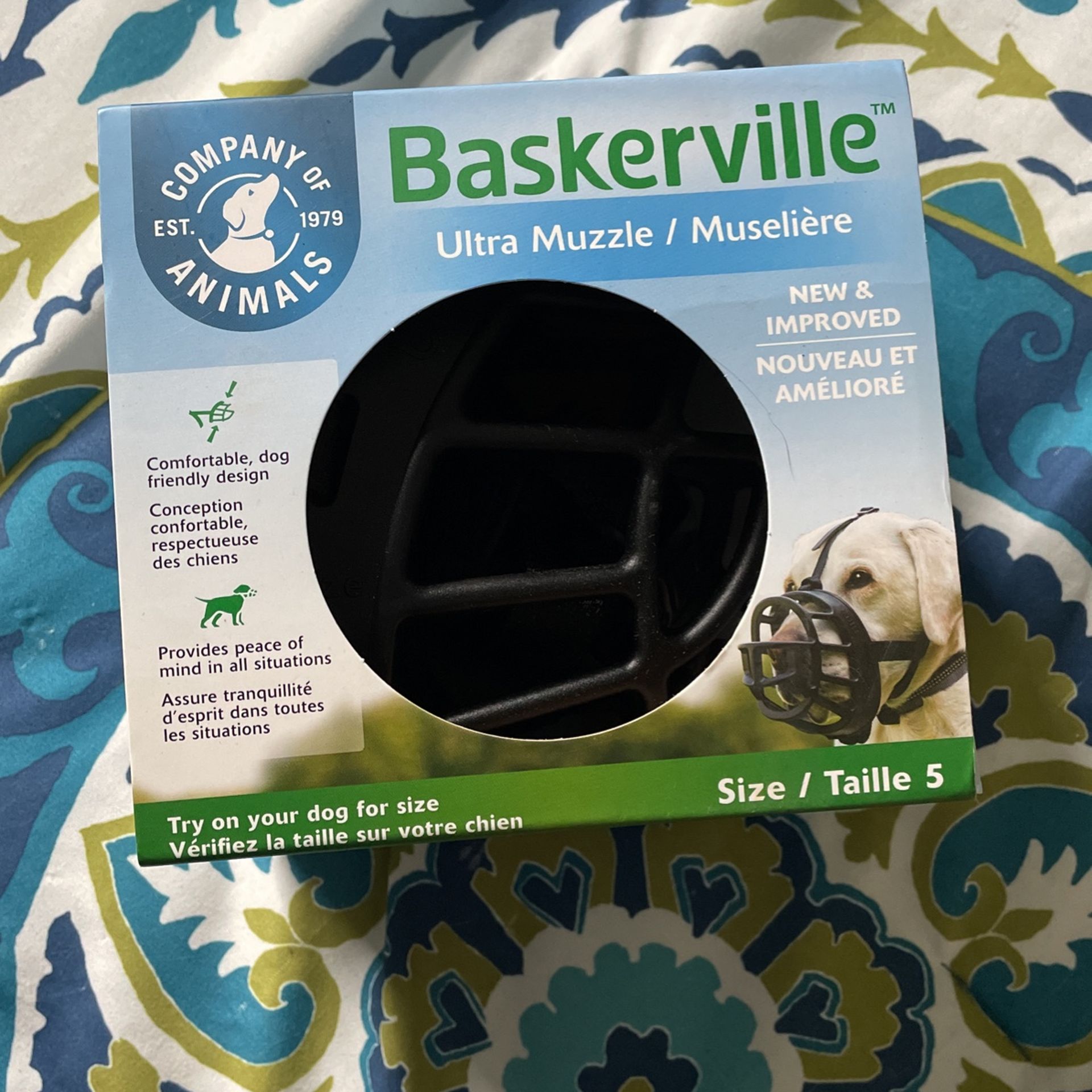 Baskerville Dog Muzzle Size 5