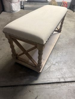 Entrance Farmhouse Bench
