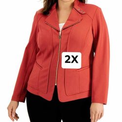 New Women's Coat Size 2X From Anne Klein 
