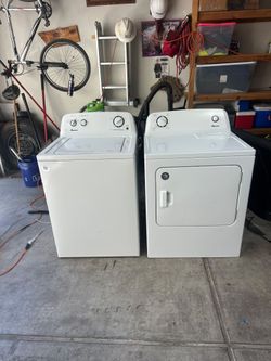 Washer and dryer