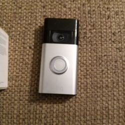 Ring doorbell 2nd Gen W/ 2 Batteries 