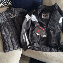 Women’s Motorcycle Jacket W/slide Pads