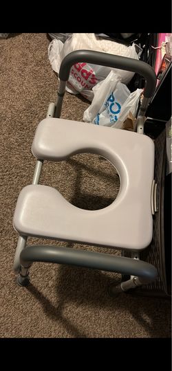 Shower chair and toilet chair