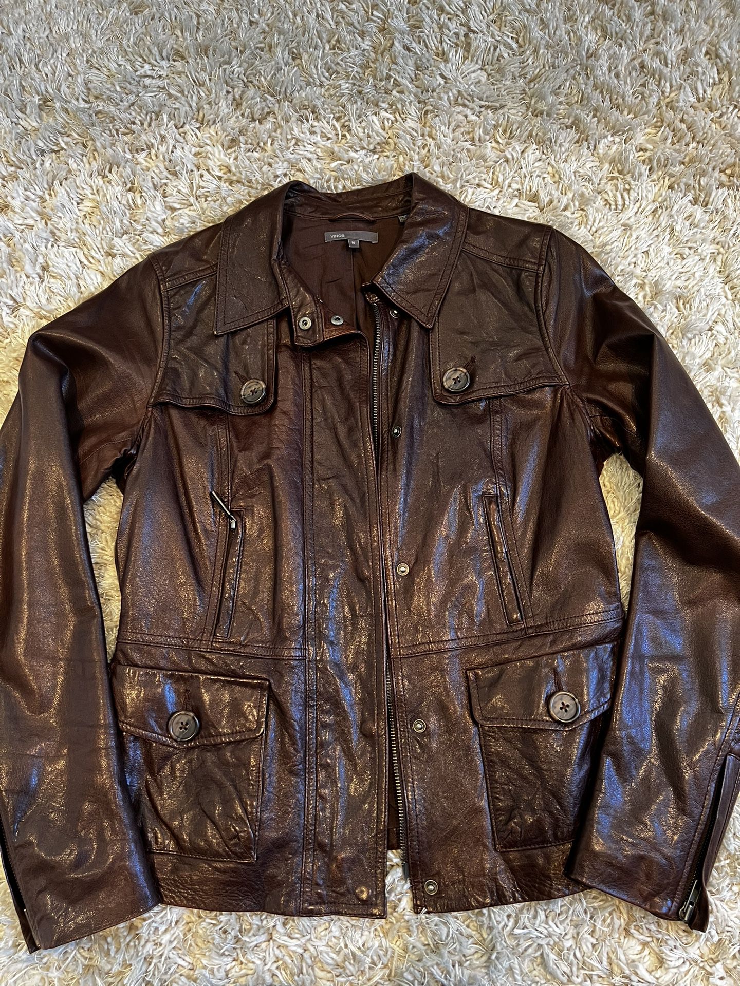 Vince Leather Jacket