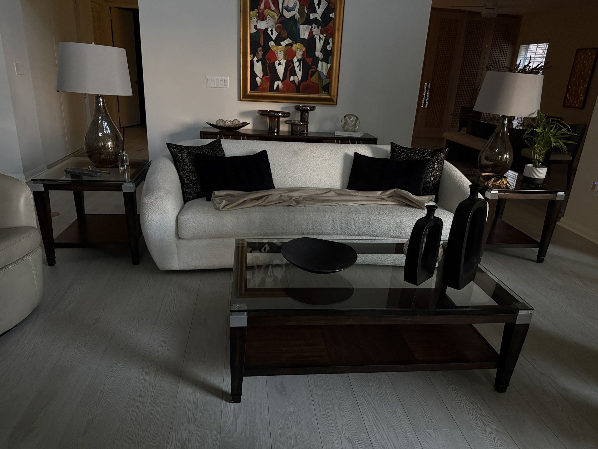 Coffee Table and 2 End Tables