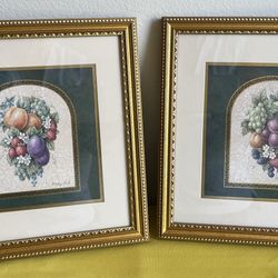 Pair of pictures for Eating Area 