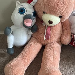 Teddy Bear And Unicorn
