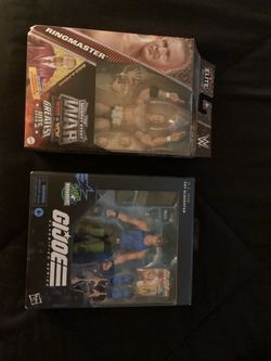 WWE Elite Ringmaster & G.I. Joe Sgt Slaughter