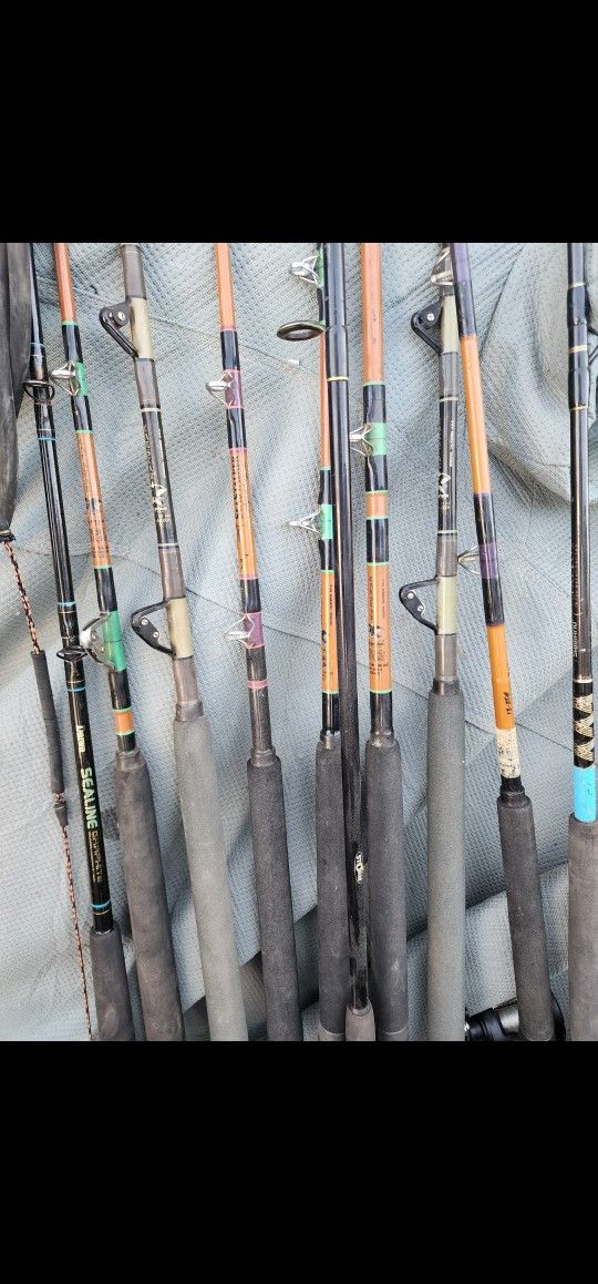 Fishing Poles And Reels $25 To $350