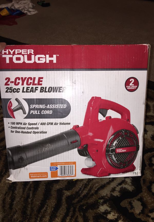 Hyper tough 2cycle 25cc gas leaf blower for Sale in San Jacinto, CA