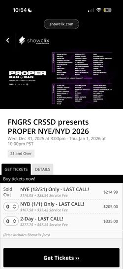 Proper NYD