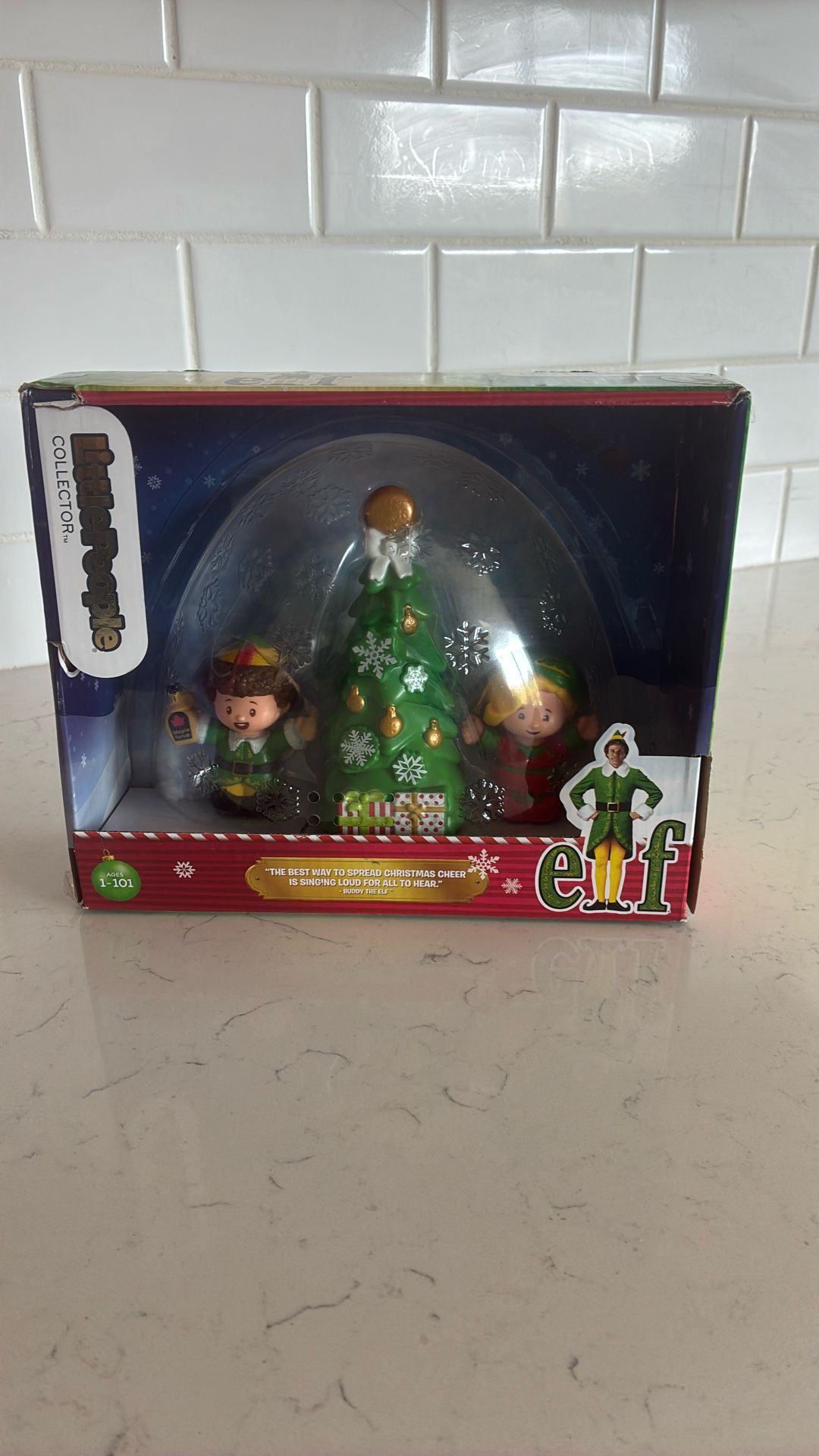 New Little People Christmas Elf Set