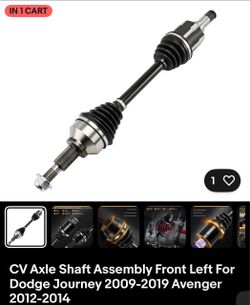 CV Axle Shaft Assembly Front Left For Dodge Journey 2009-2019 Avenger 2012-2014