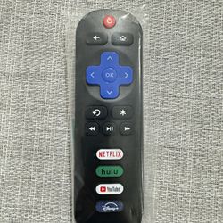 Replacement Remote Control Only for Roku TV, Compatible for TCL Roku/Hisense Roku/Onn Roku/Philips Roku Smart TVs(Not for Stick and Box)
