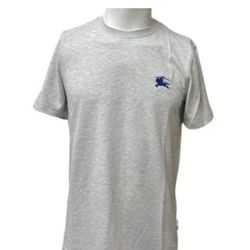 Burberry men's white short sleeve cotton jersey t-shirt size slim fit small