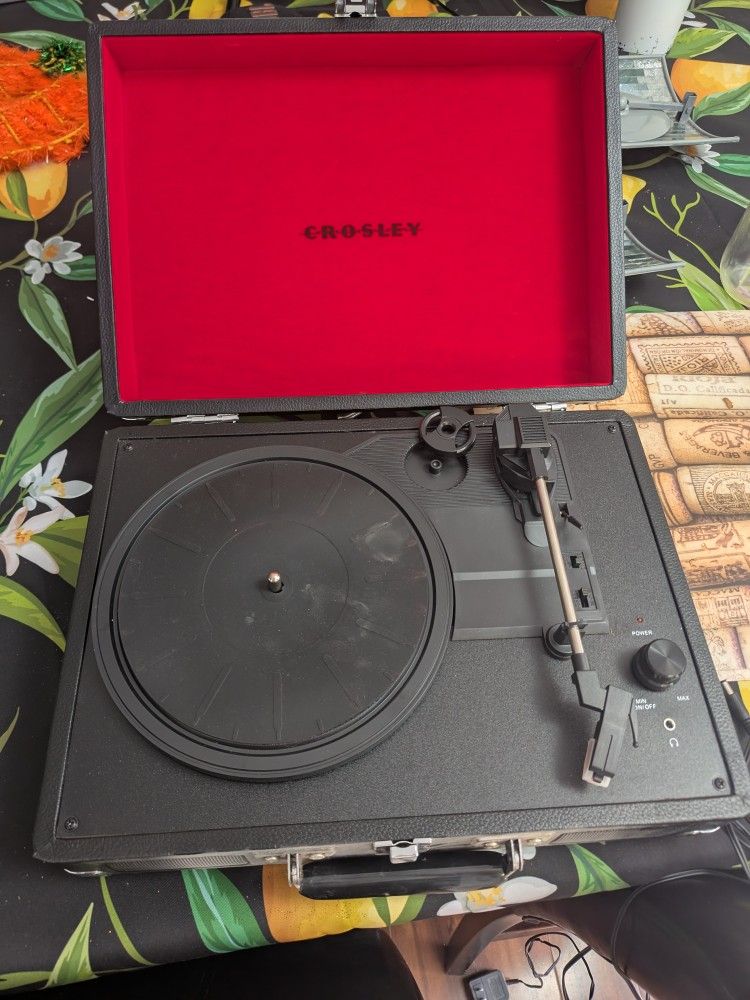Crosley Cruiser Three Speed Portable Turn Table