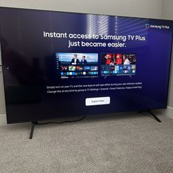 Samsung TV 55 Inch 4K Crystal UHD
