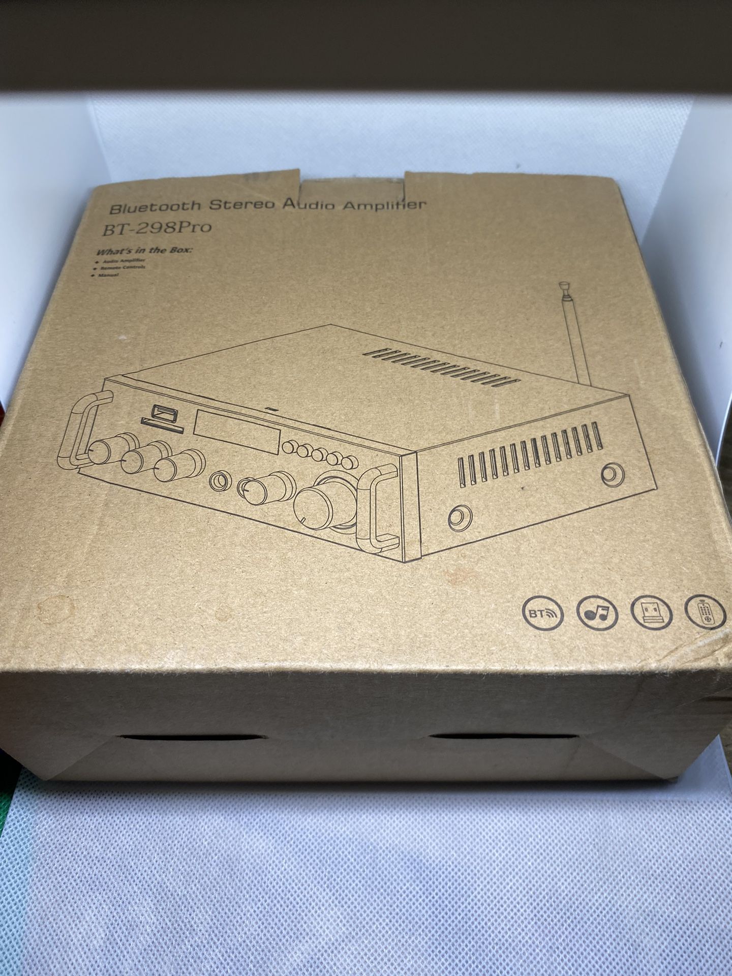 Bluetooth Stereo Audio Amplifier BT-298 Pro