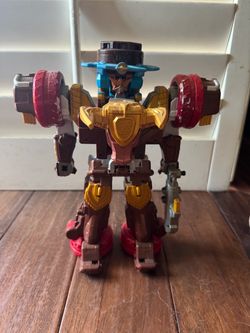 Power rangers ninja steel bull rider megazord