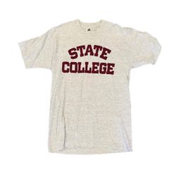 Penn State College T-Shirt Shirt Adult Large Tee 80s Retro Pennsylvania Vintage
