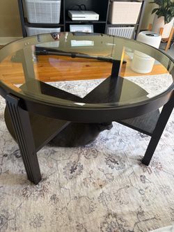 Around coffee table